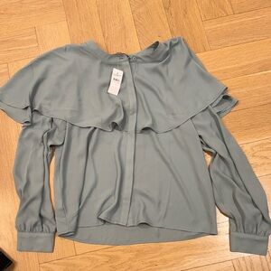 LOFT Soft Blue Women's Blouse
